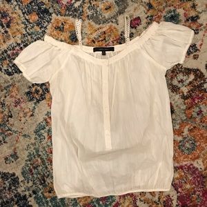 White Boho Top